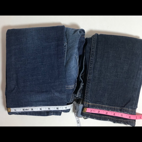2 PAIR GAP JEANS LOT Easy Straight 25/0, 1 is BNWT Original owner PRICE FIRM! - Picture 12 of 13